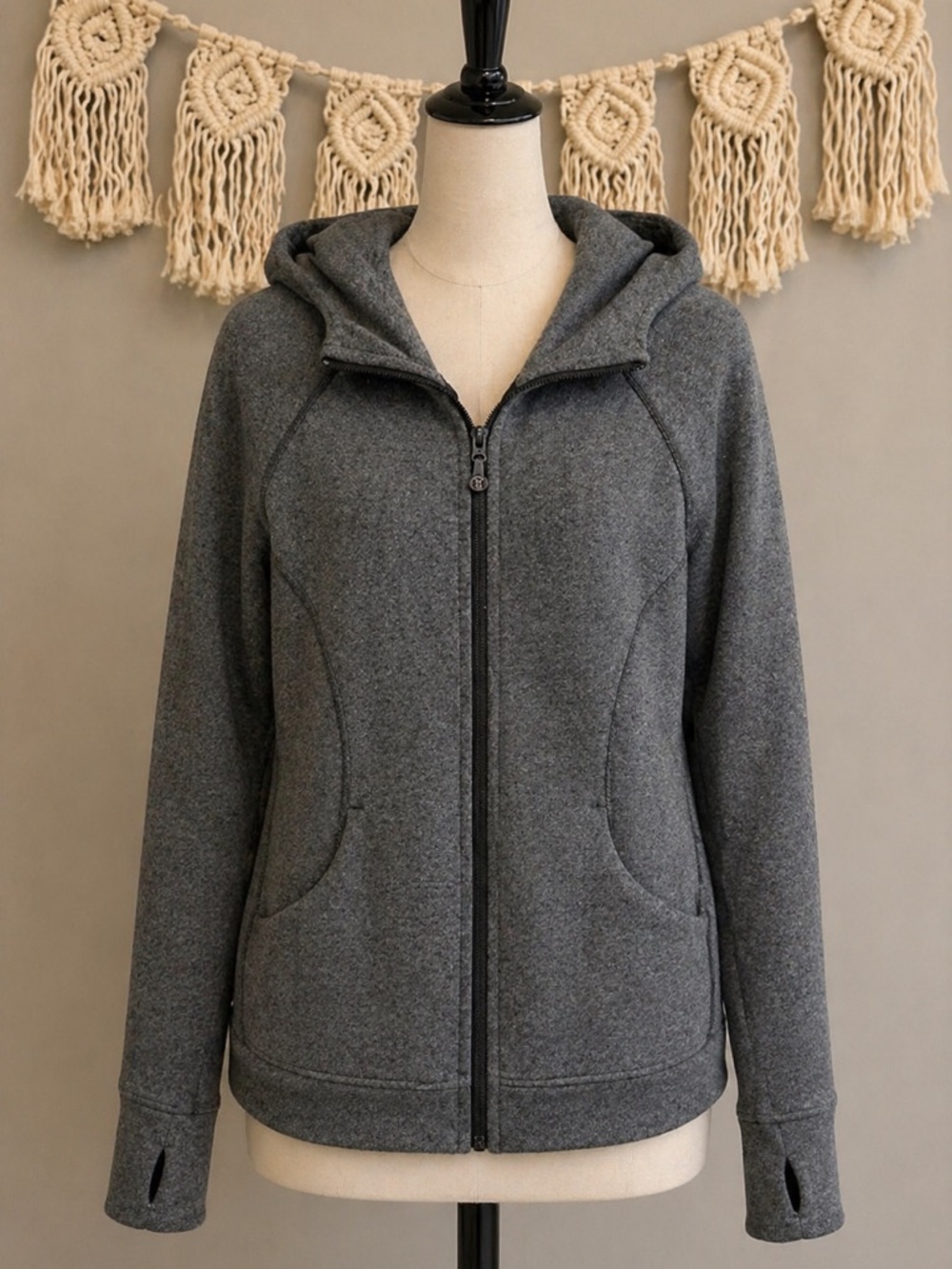 Lululemon Women’s Hooded Zip-Up Jacket - Gray